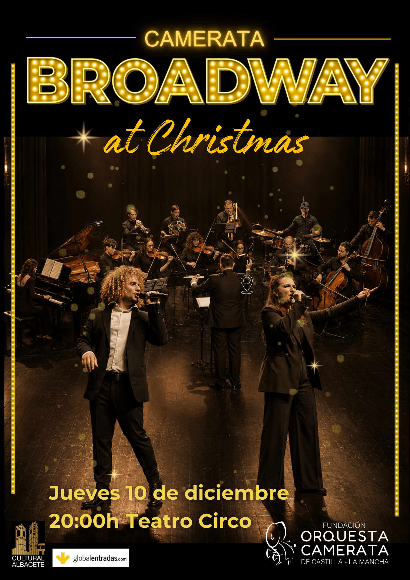 Broadway at Christmas